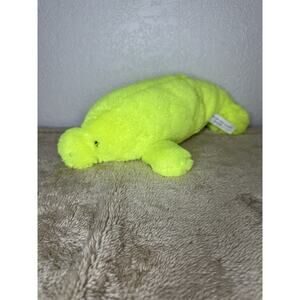 Wishpets Manatee Plush Stuffed Neon Minerva 02400 2014 Colored 13”